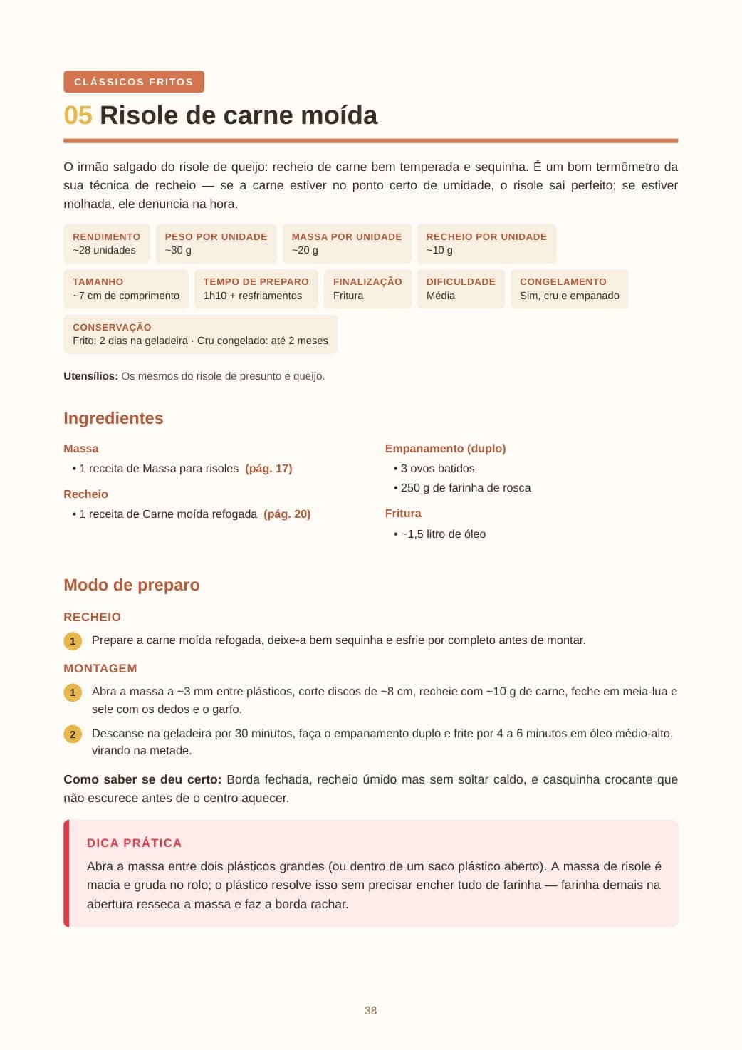 Página 3 do ebook Salgados que Vendem