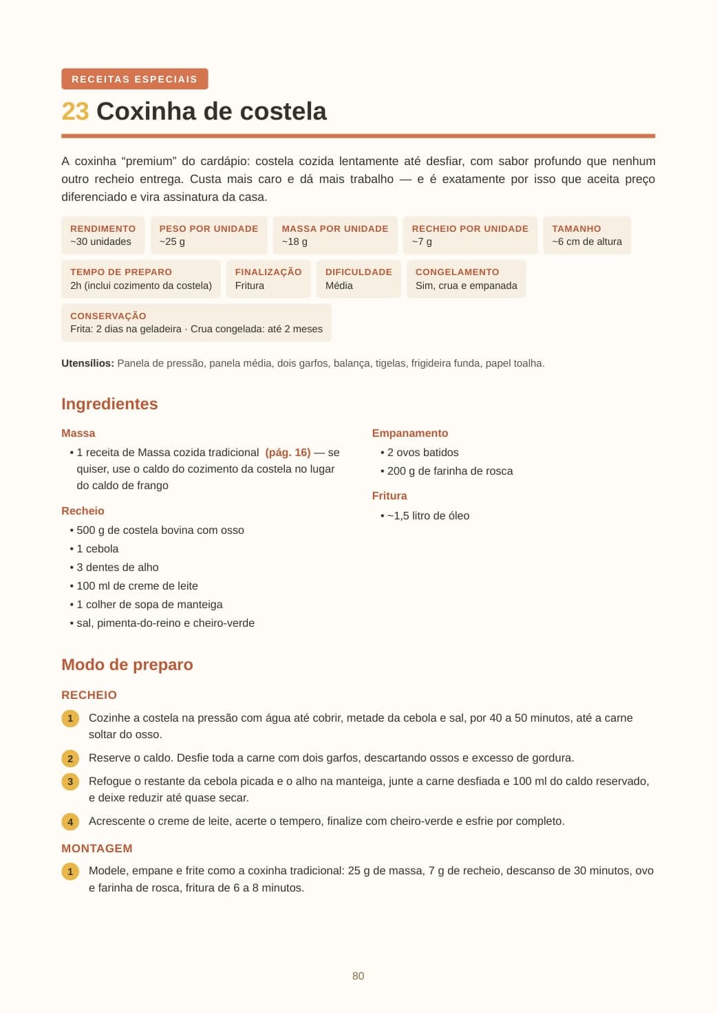 Página 7 do ebook Salgados que Vendem
