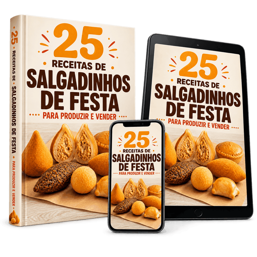 Ebook Salgados que Vendem no livro, no tablet e no celular